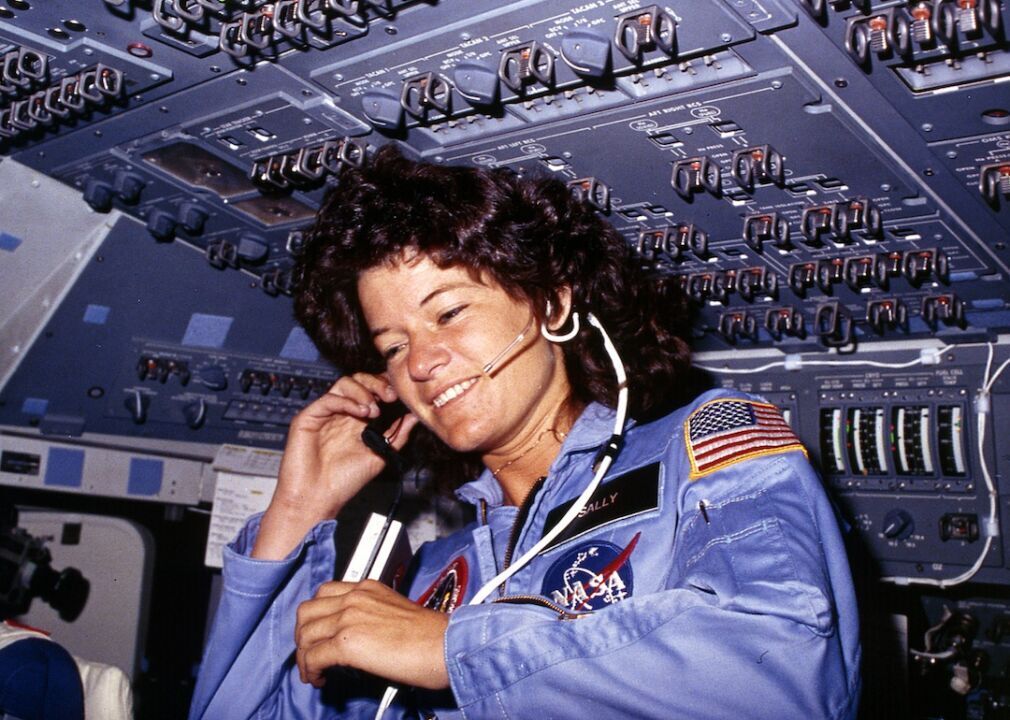 1983: Sally Ride is sent into space